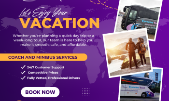 Affordable Coach Hire for July Holiday Trips