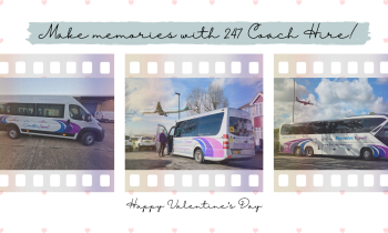 Valentine’s Day Coach Hire in the UK – Stress-Free Group Travel This February